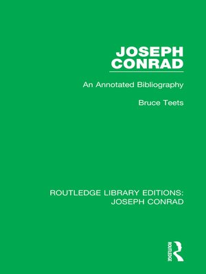cover image of Joseph Conrad